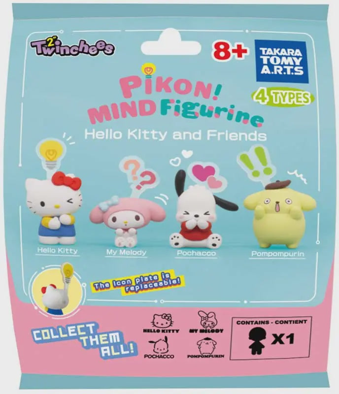 SANRIO : HELLO KITTY - Pikon Mind Twinchees Figure Mystery Bag (1)