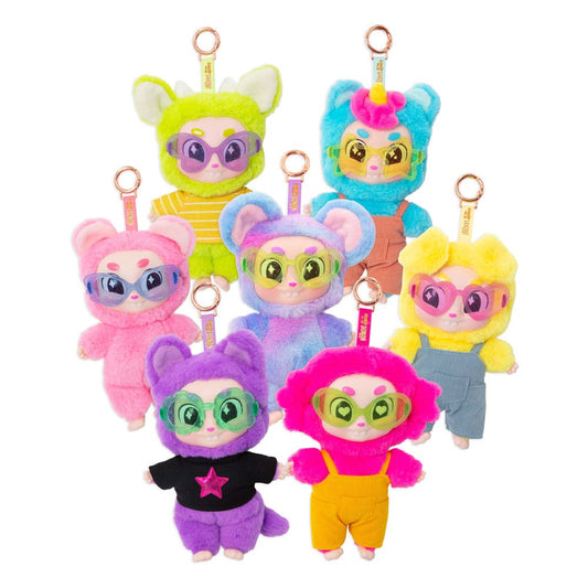 NUNOS LIL' MONSTERS - Supermarket Adventures Plush Mystery Blind Box Keyring (1)
