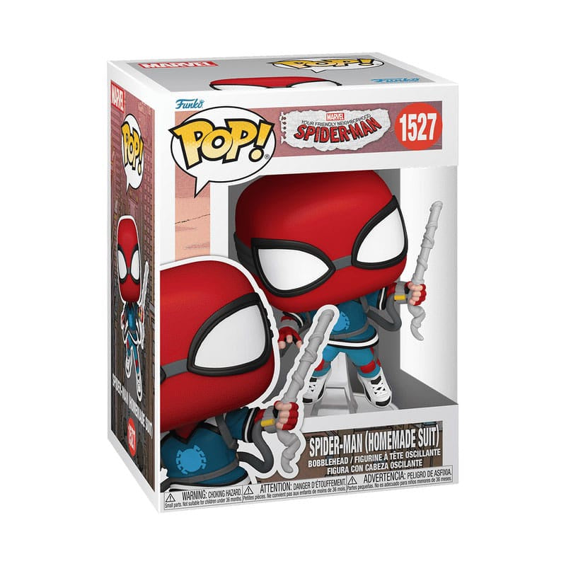 MARVEL : SPIDER-MAN - Spider-Man (Homemade Suit) #1527 Funko Pop!
