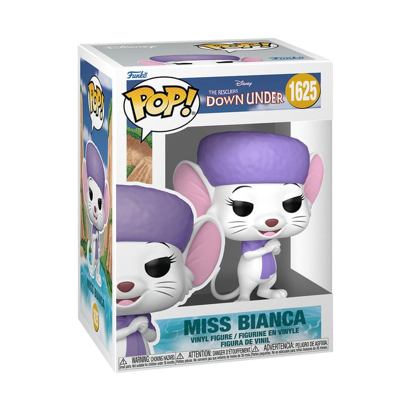 DISNEY : THE RESCUERS DOWN UNDER - Miss Bianca #1625 Funko Pop!
