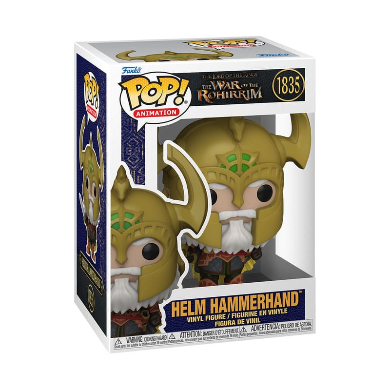 LORD OF THE RINGS : WAR OF THE ROHIRRIM - Helm Hammerhand #1835 Funko Pop!