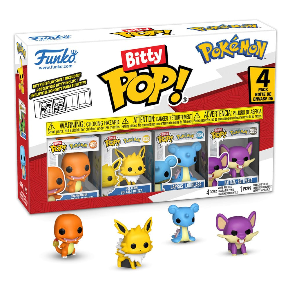 POKEMON - Charmander Funko Bitty Pop! 4 Pack