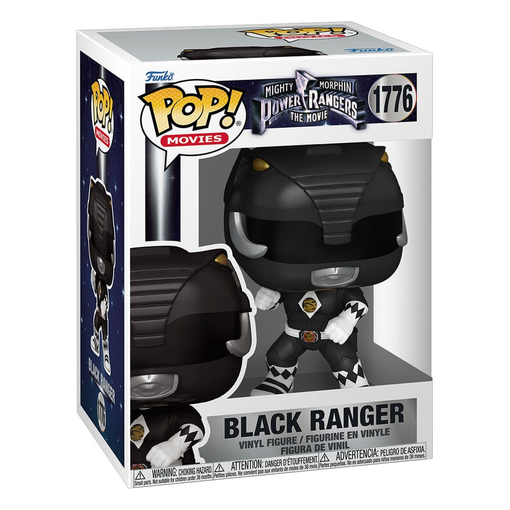 POWER RANGERS : THE MOVIE - Black Ranger #1776 Funko Pop!