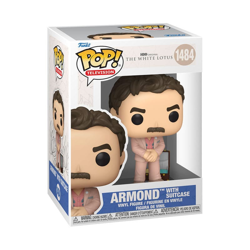 WHITE LOTUS - Armond with Suitcase #1484 Funko Pop!