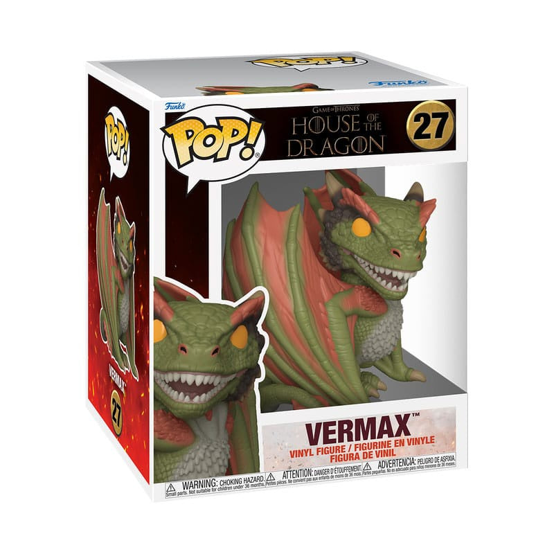 HOUSE OF THE DRAGON - Vermax #27 Oversized Funko Pop!