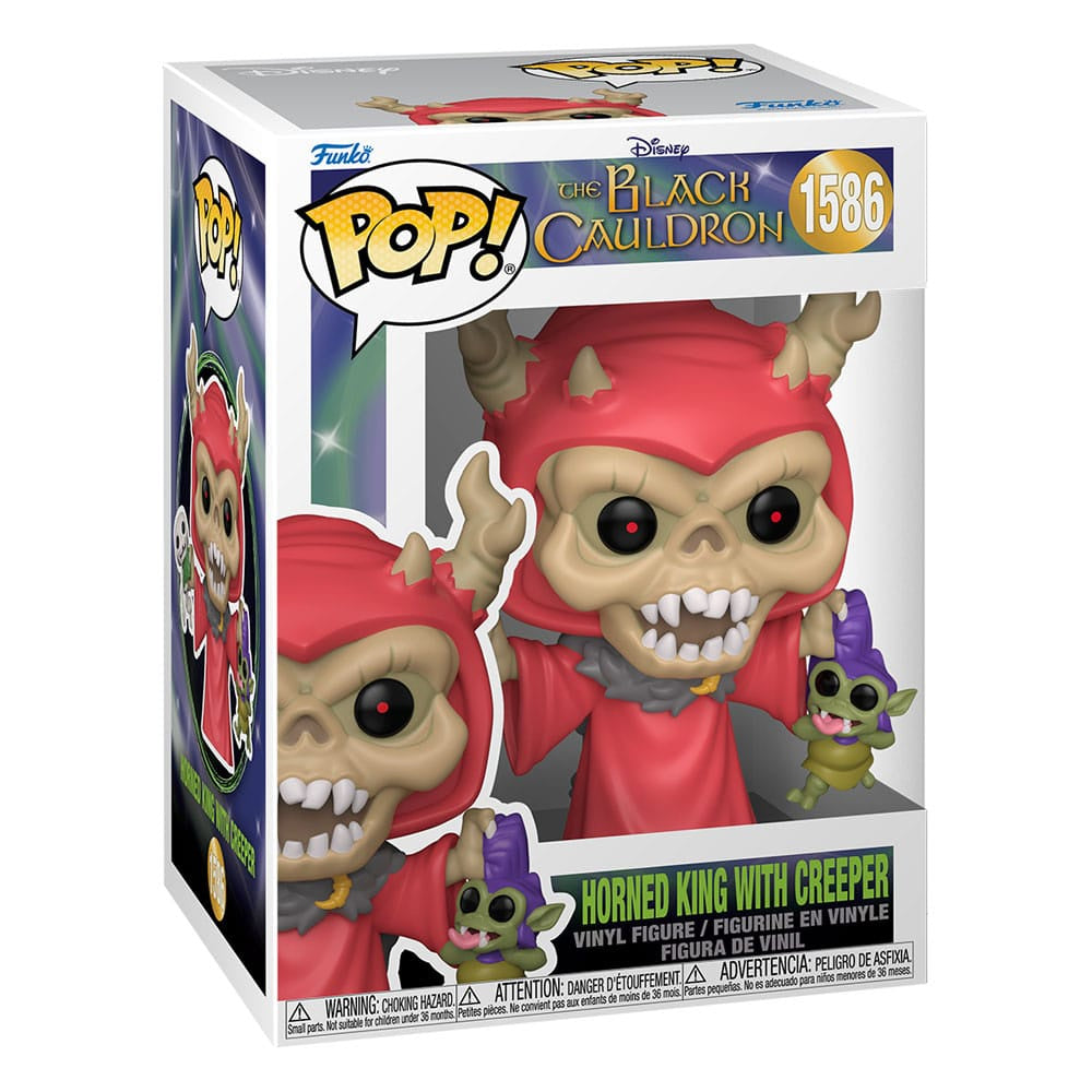 DISNEY: BLACK CAULDRON - Horned King with Creeper #1586 Funko Pop!