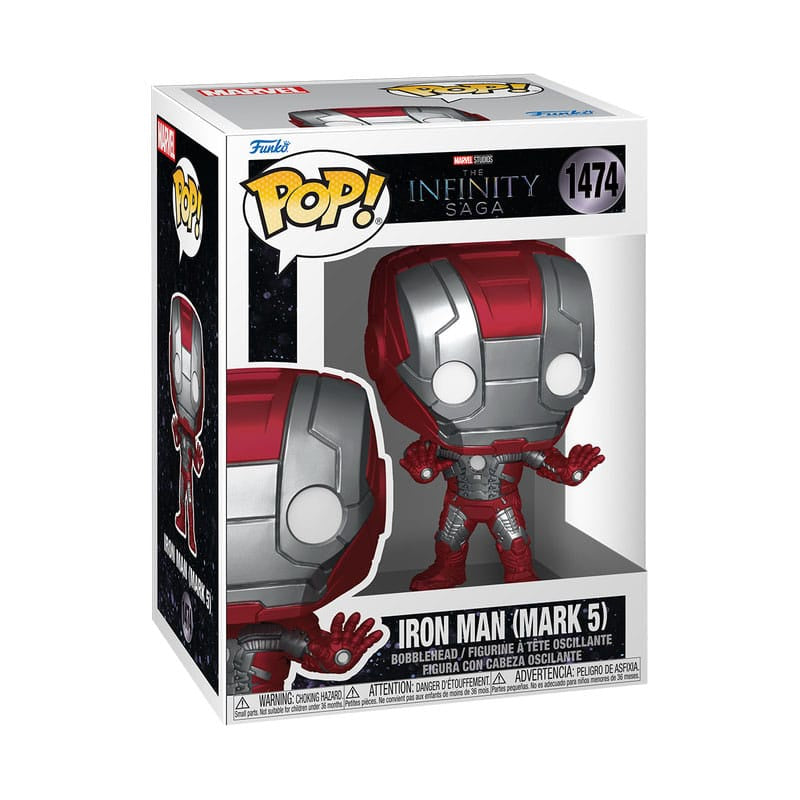 MARVEL : THE INFINITY SAGA - Iron Man (Mark 5) #1474 Funko Pop!