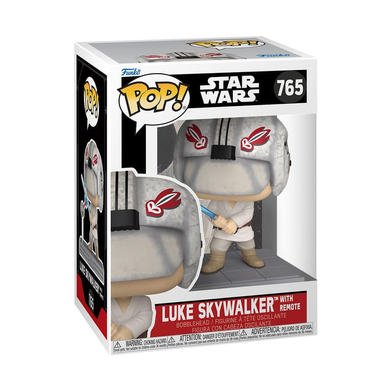 STAR WARS - Luke Skywalker w/ Remote #765 Funko Pop!