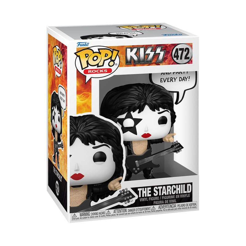 KISS - The Starchild (R&R All Night) #472 Funko Pop!