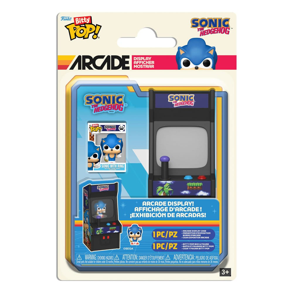 SONIC THE HEDGEHOG - Sonic With Ring Funko Bitty Pop! Arcade