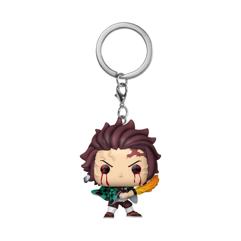 DEMON SLAYER - Tanjiro Kamado (Sun Breathing) Funko Pocket Pop! Keychain