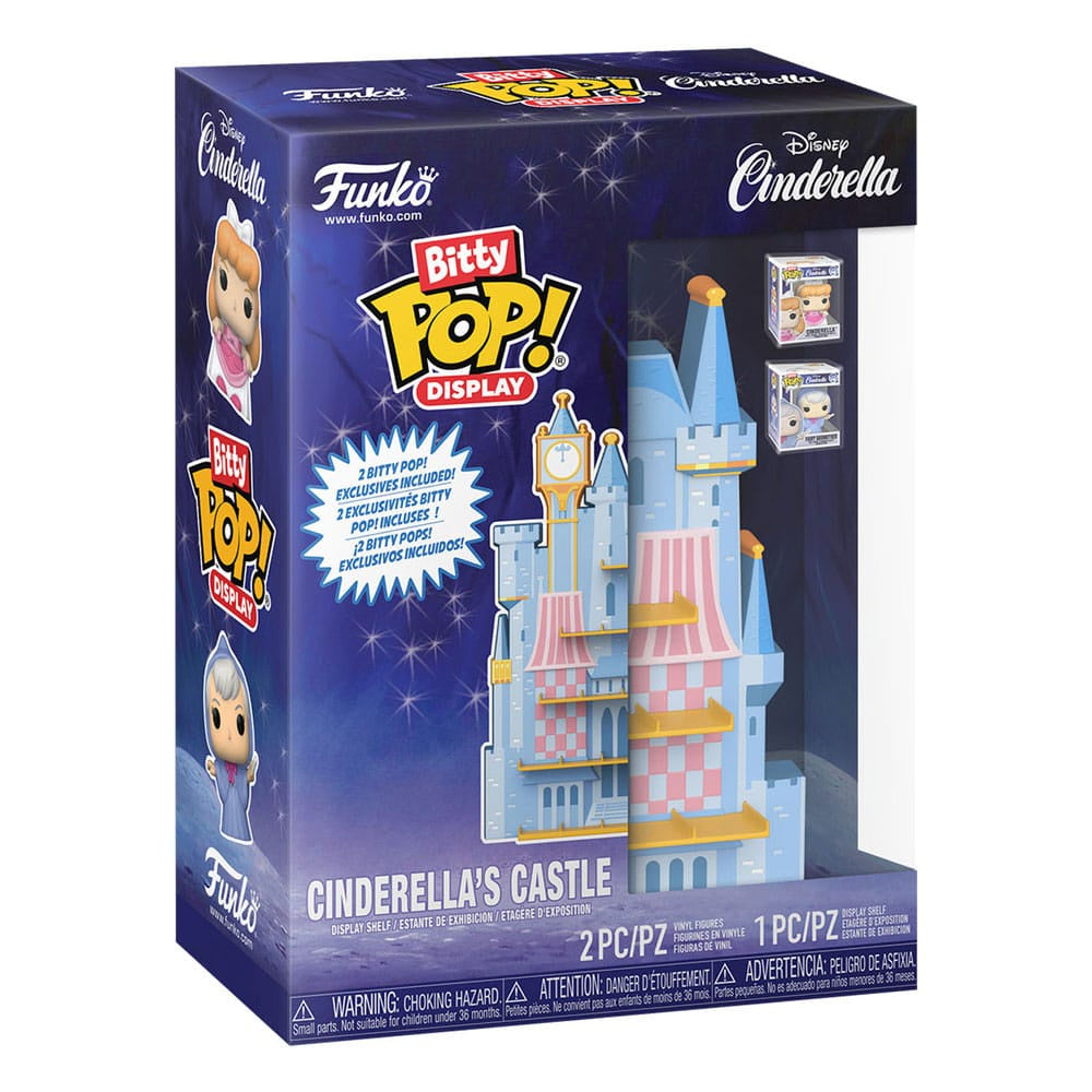 DISNEY : CINDERELLA - Cinderella's Castle Display Funko Bitty Pop!