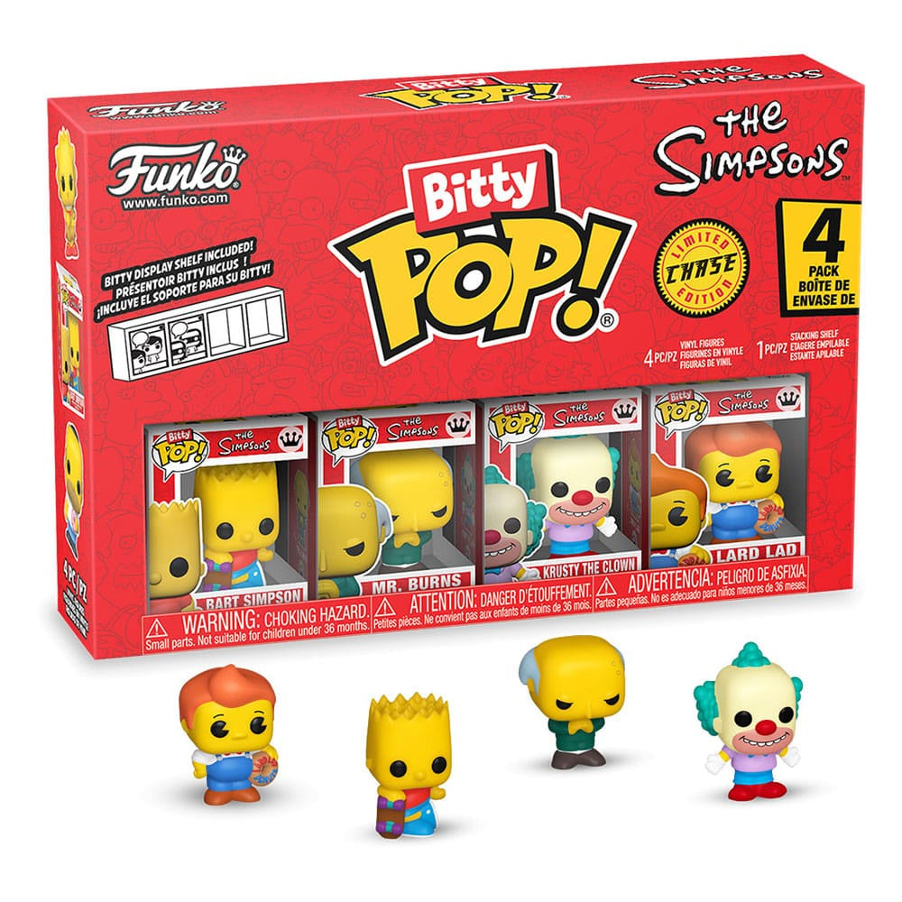 SIMPSONS - Bart Simpson Funko Bitty Pop! 4 Pack