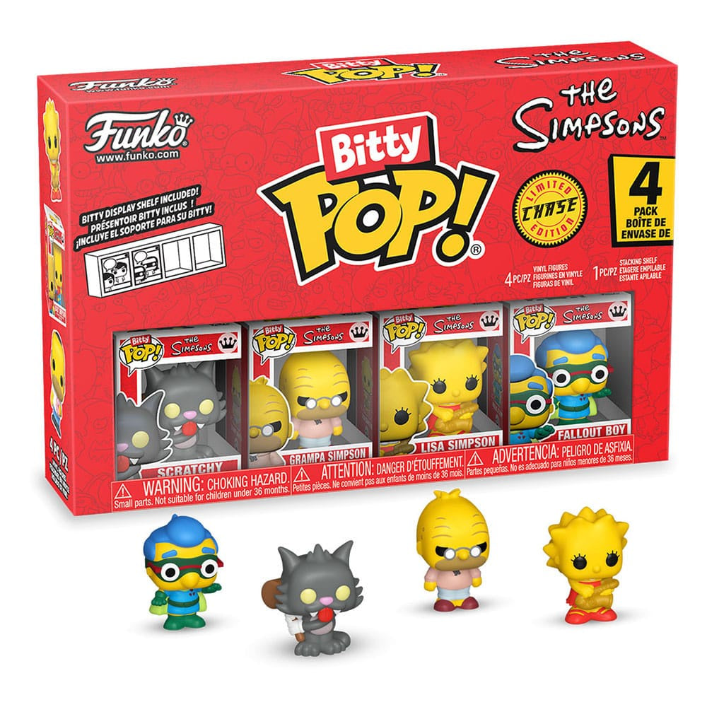 SIMPSONS - Scratchy Funko Bitty Pop! 4 Pack