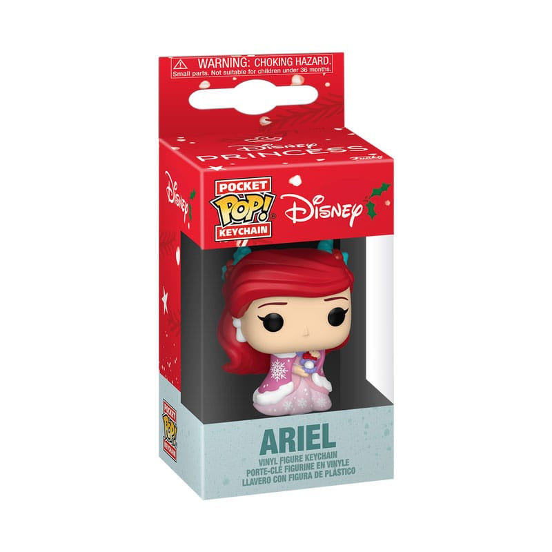 DISNEY - Ariel (Holiday) Funko Pocket Pop! Keychain