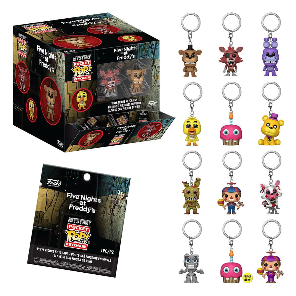 FIVE NIGHTS AT FREDDY'S - Mystery Funko Pocket Pop! Keychain (1)