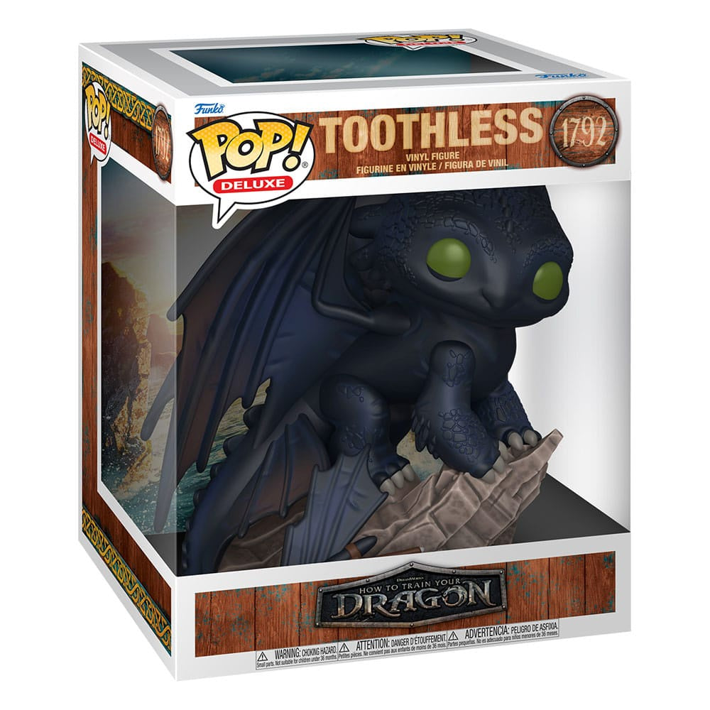 HOW TO TRAIN YOUR DRAGON - Toothless #1792 Funko Pop! Deluxe