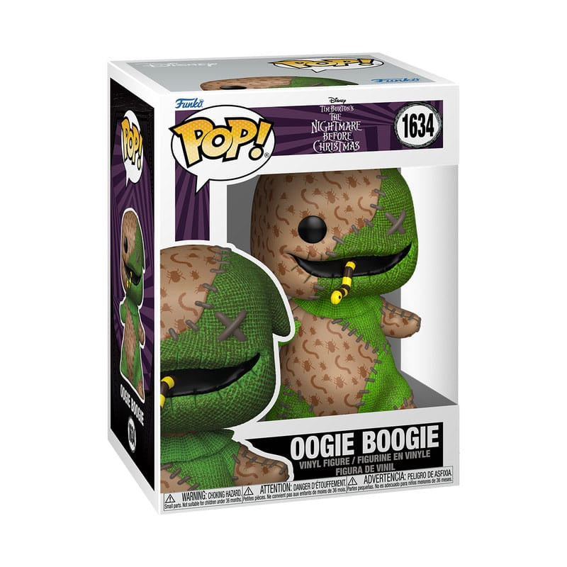 NIGHTMARE BEFORE CHRISTMAS - Oogie Boogie (Patchwork) #1634 Funko Pop!