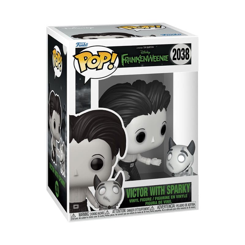 DISNEY : FRANKENWEENIE - Victor With Sparky #2038 Funko Pop!