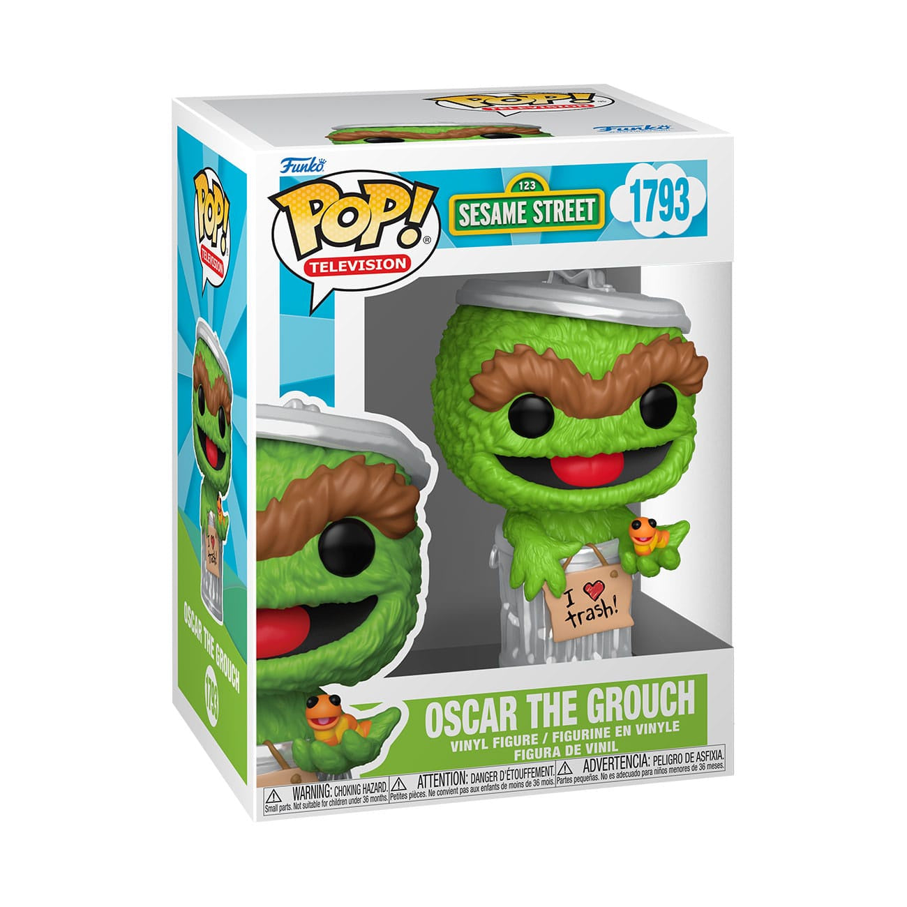 SESAME STREET - Oscar The Grouch #1793 Funko Pop!