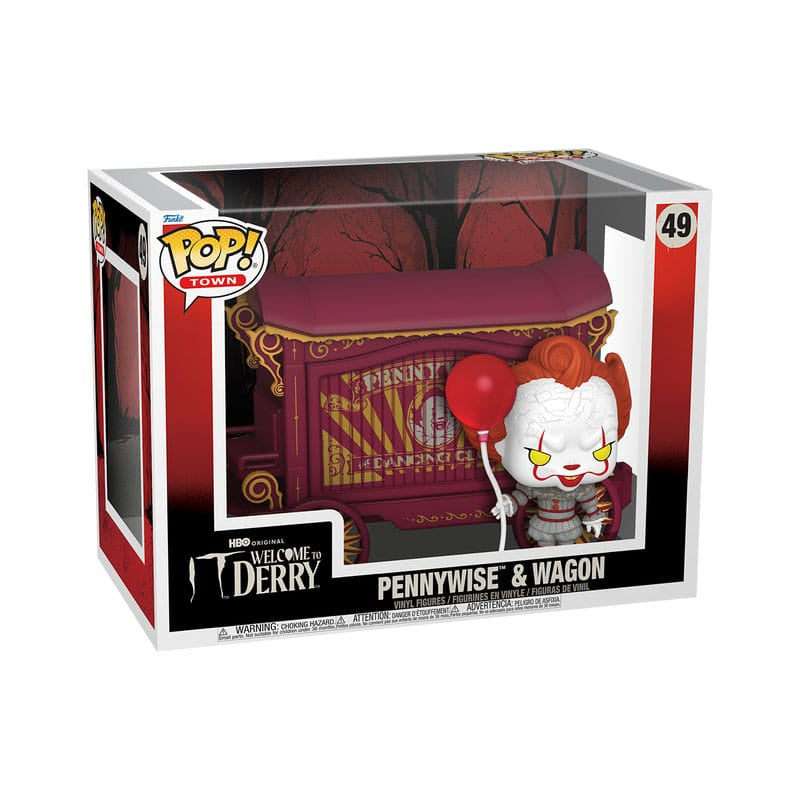IT : WELCOME TO DERRY - Pennywise & Wagon #49 Funko Pop! Town