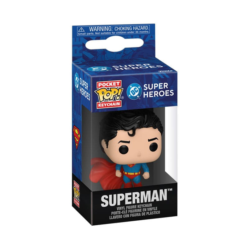 DC : NEW CLASSICS - Superman Funko Pocket Pop! Keychain
