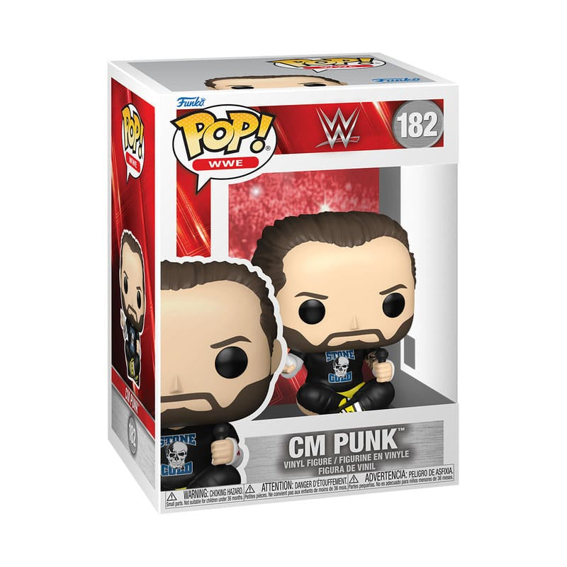 WWE - CM Punk #182 Funko Pop!