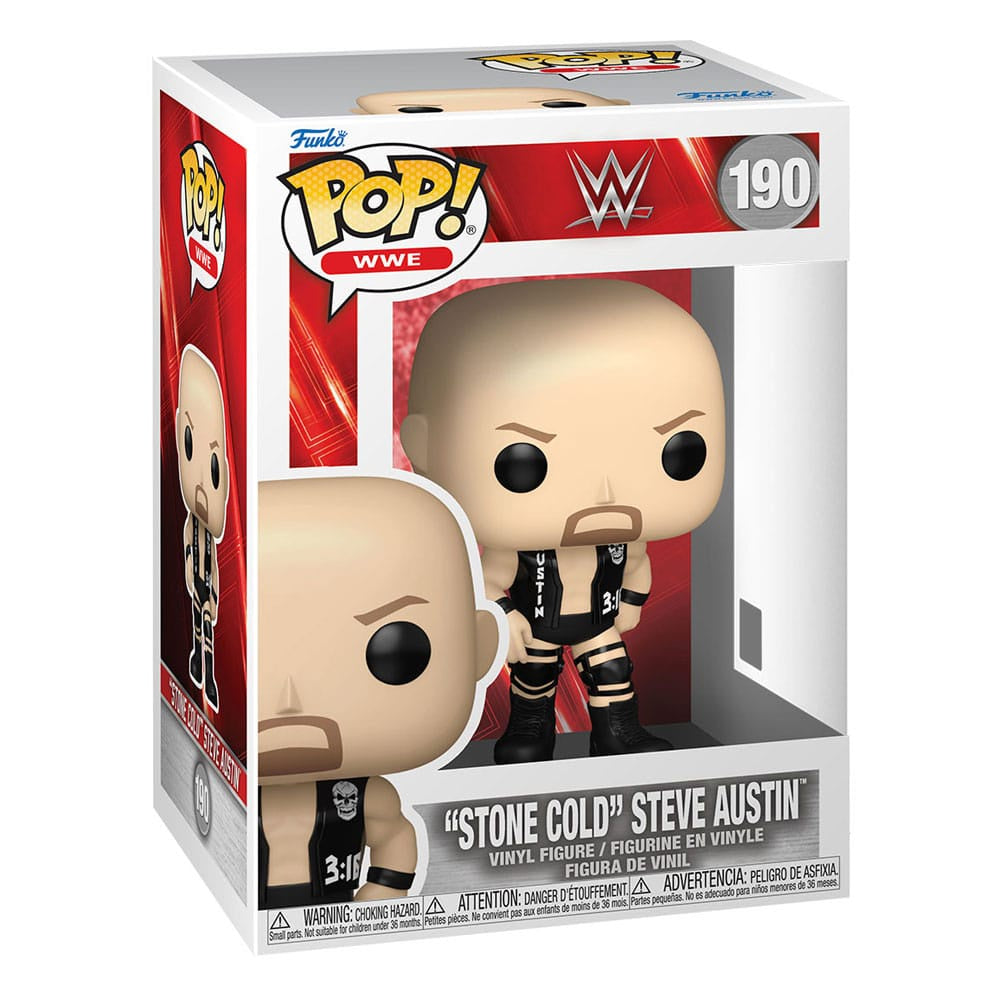 WWE - “Stone Cold” Steve Austin #190 Funko Pop!