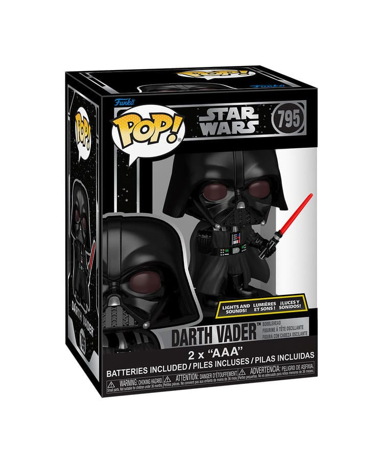 STAR WARS - Darth Vader (Lights & Sounds) #795 Funko Pop!