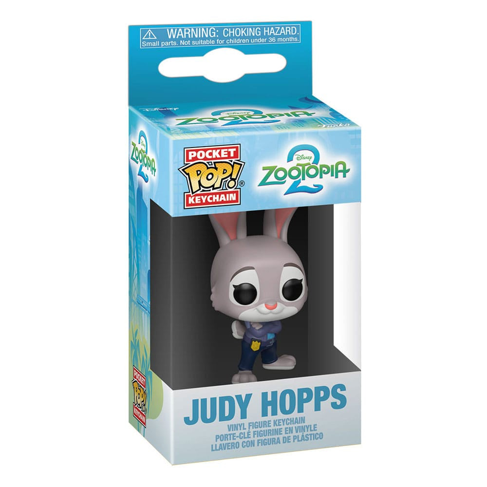 DISNEY : ZOOTOPIA 2 - Judy Hopps Funko Pocket Pop! Keychain
