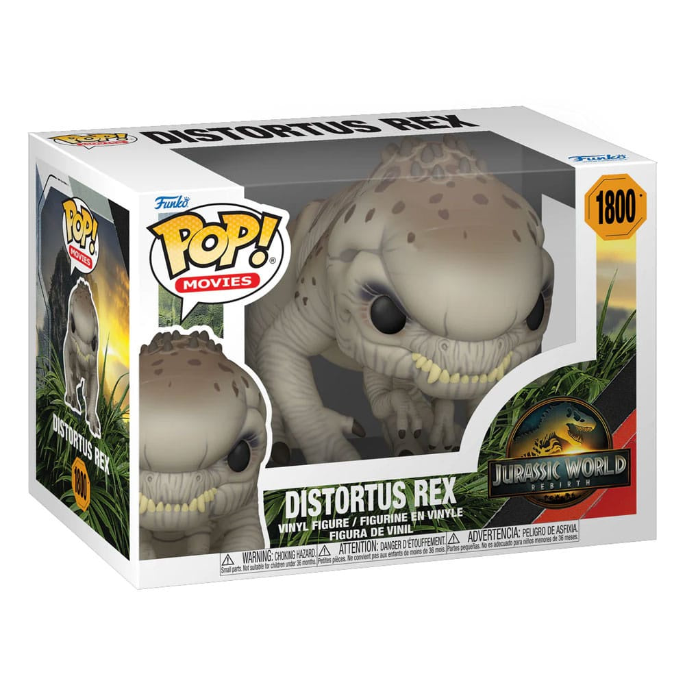JURASSIC WORLD : REBIRTH - Distortus Rex #1800 Funko Pop!