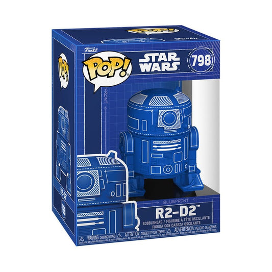 STAR WARS - R2-D2 (Blueprint) #798 Funko Pop!