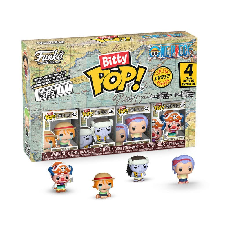 ONE PIECE - Nami Bitty Funko Pop! 4-Pack
