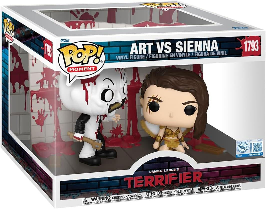 TERRIFIER - Art Vs Sienna #1793 Funko Pop! Moment