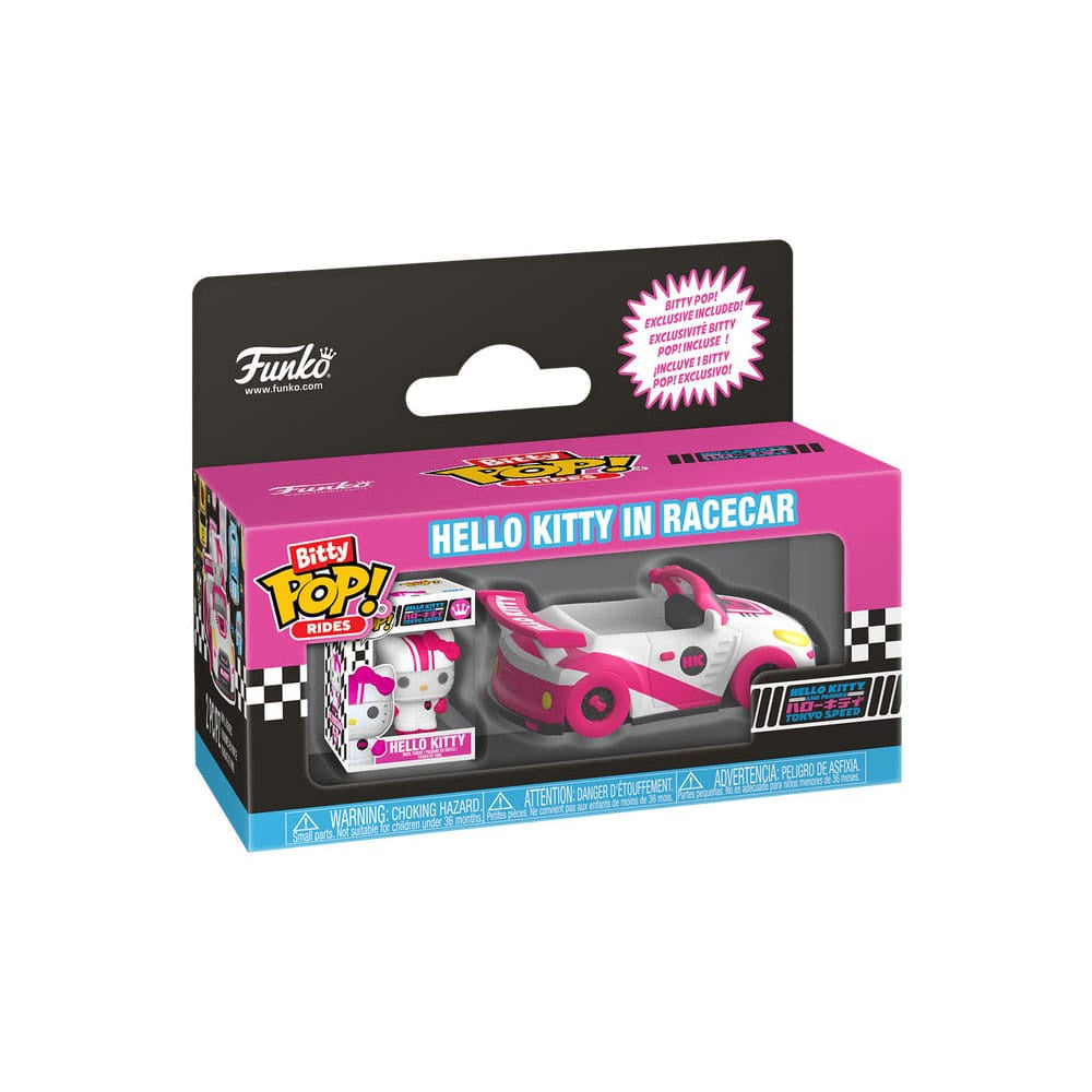 SANRIO : HELLO KITTY - Racecar & Hello Kitty Funko Bitty Pop! Rides