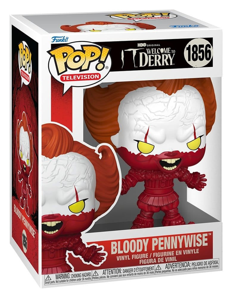 IT : WELCOME TO DERRY - Bloody Pennywise #1856 Funko Pop!