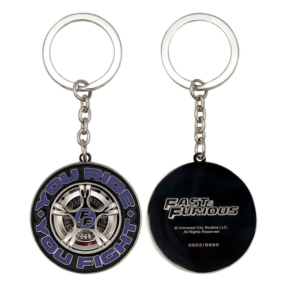 FAST & FURIOUS - ‘You Ride You Fight’ Keyring