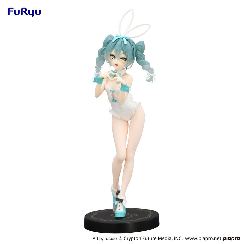 HATSUNE MIKU - Miku Rurudo White BiCute Bunnies Furyu Figure