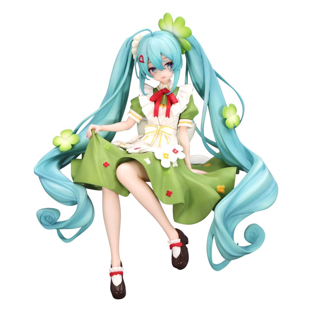 HATSUNE MIKU - Hatsune Miku Flower Fairy Clover Furyu Noodle Stopper Figure