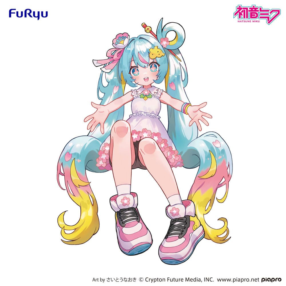 HATSUNE MIKU - Miku 10th Anniversary Furyu Noodle Stopper Figure