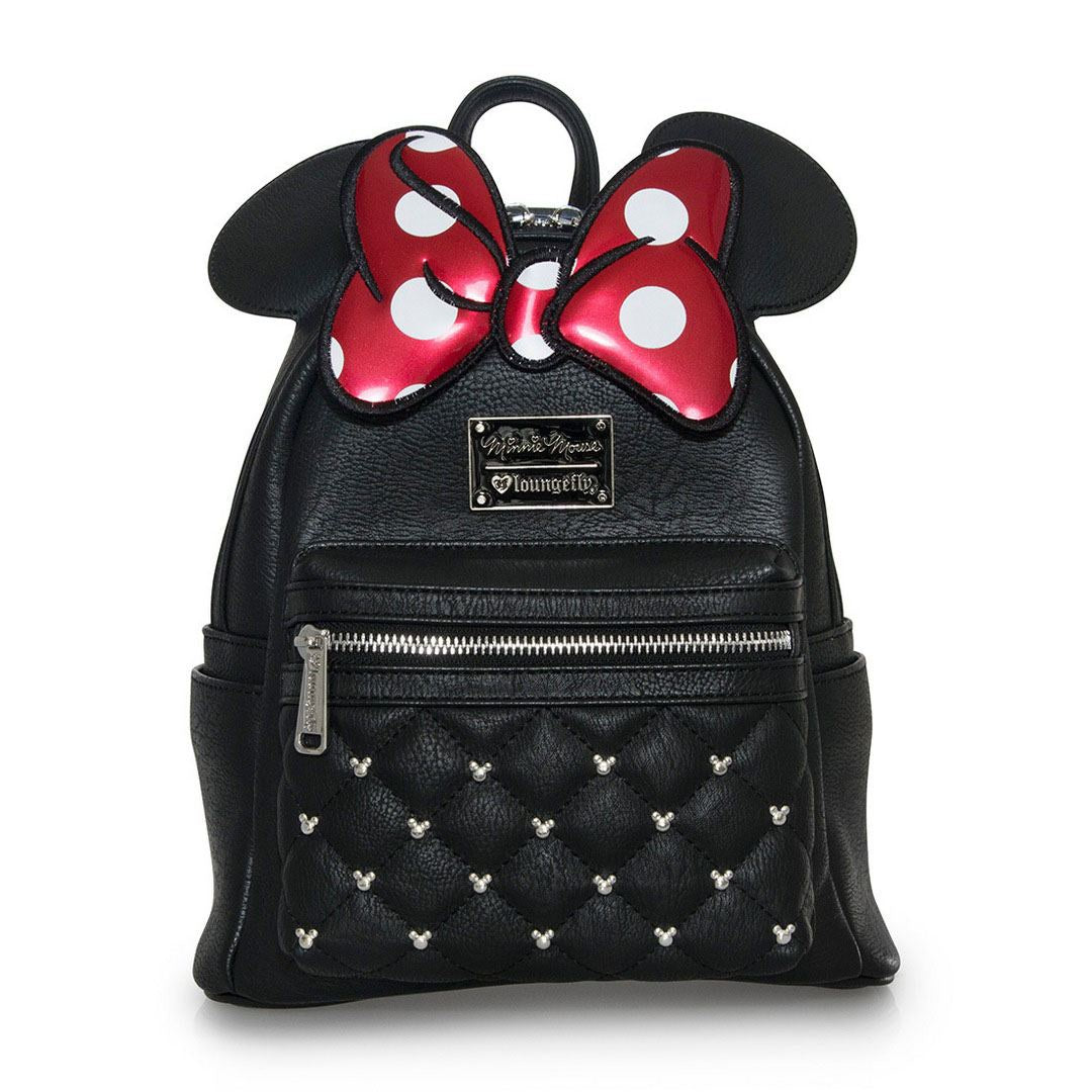 LOUNGEFLY : DISNEY - Minnie Mouse Bow Mini Backpack