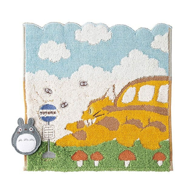 STUDIO GHIBLI - My Neighbour Totoro Catbus Mini Towel