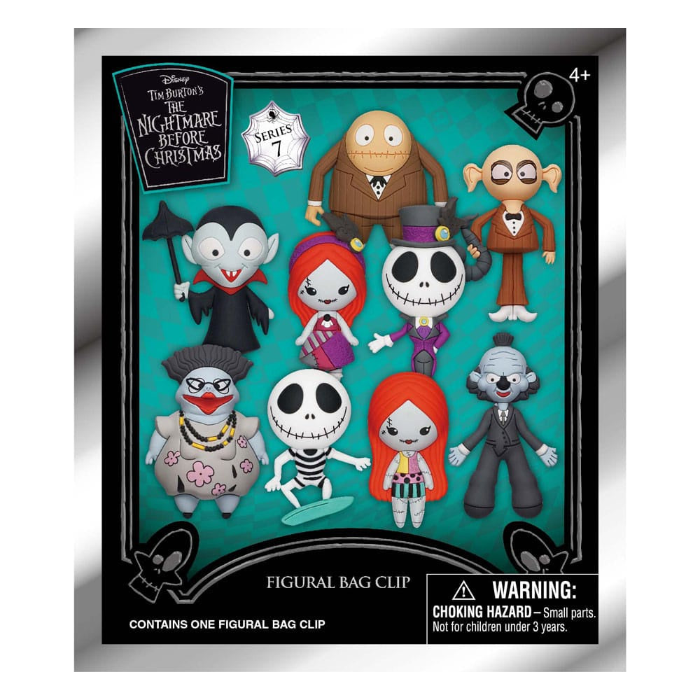 NIGHTMARE BEFORE CHRISTMAS - Series 7 Mystery Figural Blind Bag Clip