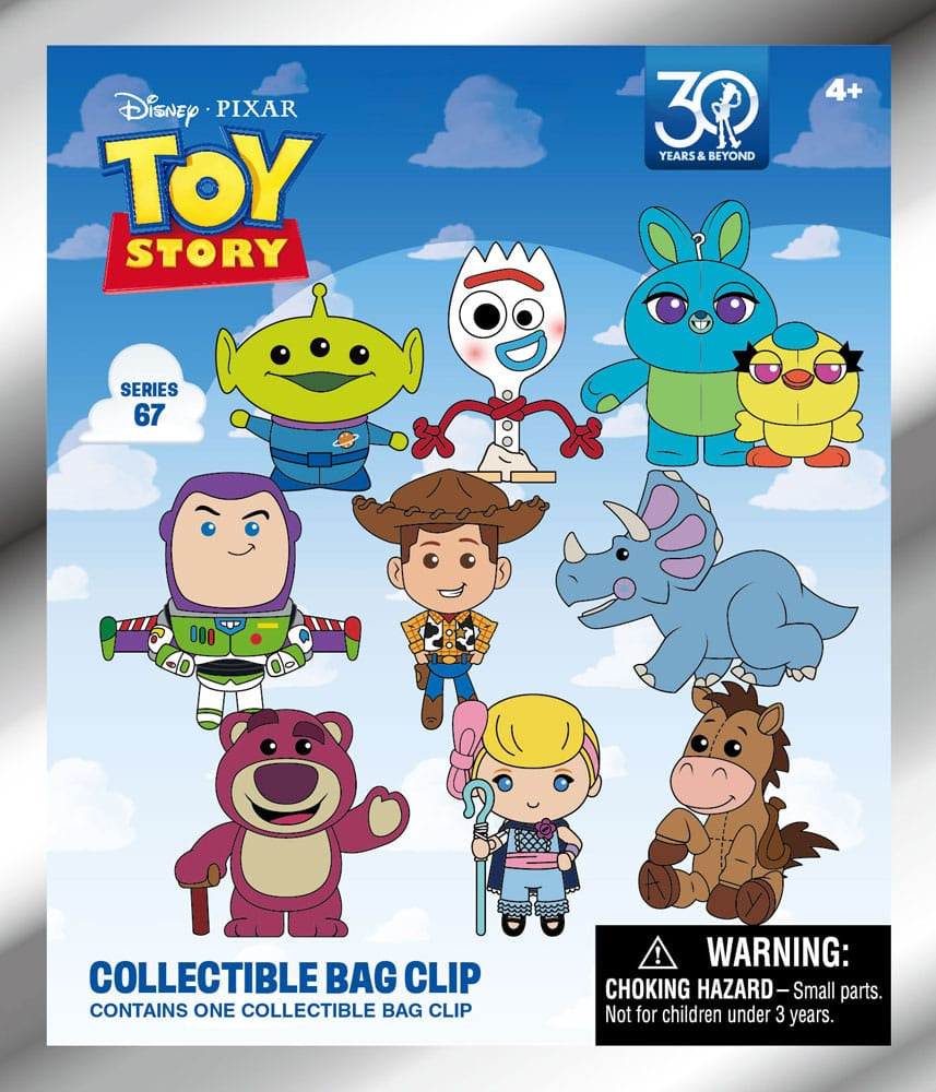 TOY STORY - Series 67 30th Anniversary Blind Bag Keyring / Bag Clip