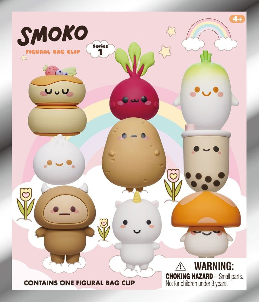 SMOKO - Series 1 Mystery Blind Bag Keyring / Bag Clip