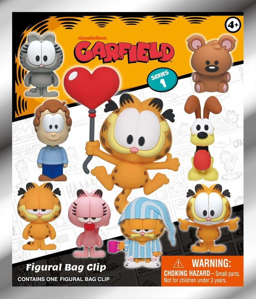 GARFIELD - Series 1 Mystery Blind Bag Keyring / Bag Clip