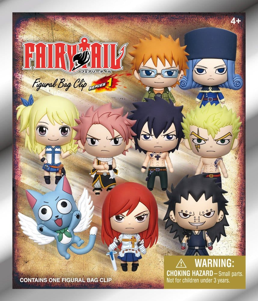 FAIRY TAIL - Series 1 Mystery Blind Bag Keyring / Bag Clip