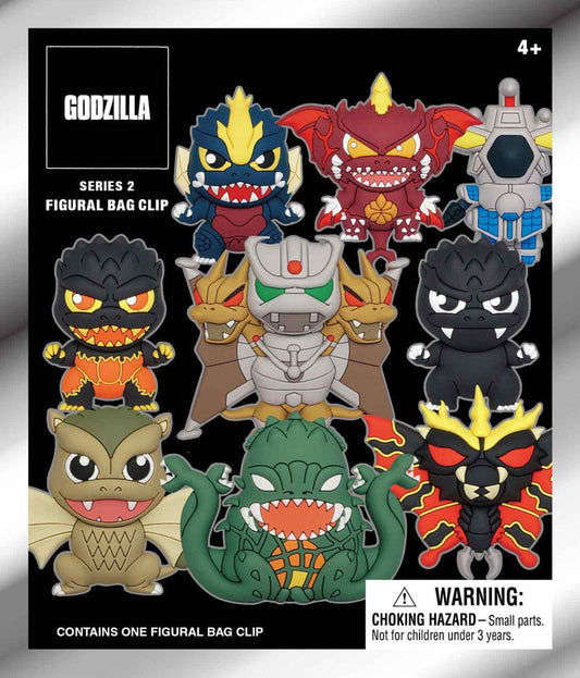 GODZILLA - Series 2 Blind Bag Keyring / Bag Clip