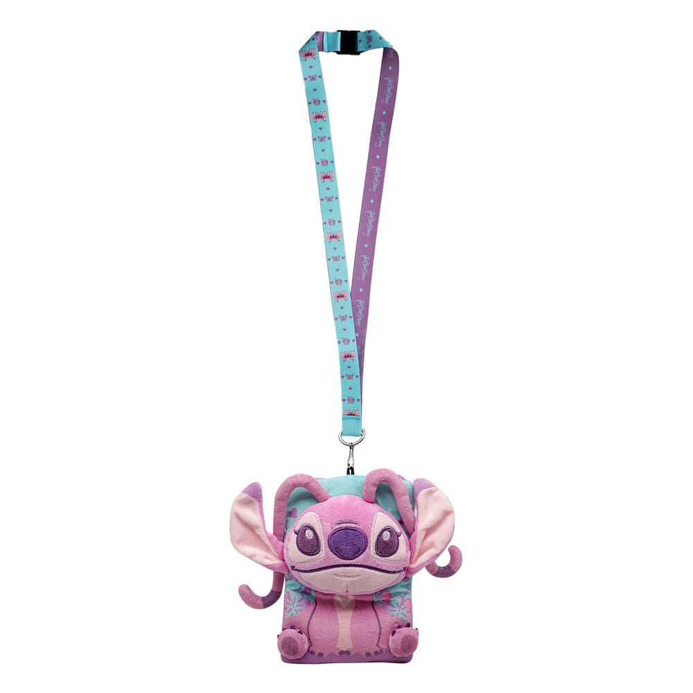 DISNEY : LILO & STITCH - Angel Sitting Deluxe Lanyard