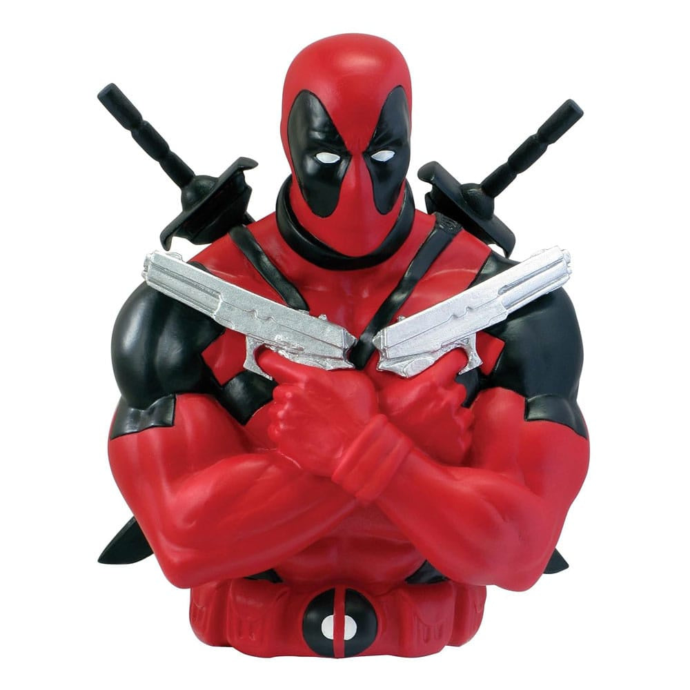 MARVEL : DEADPOOL - Crossed Guns Money Box / Bank